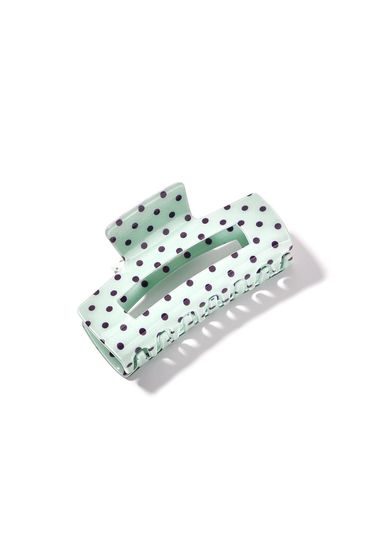 Haarclips met stippen, casual PVC-accessoires voor dagelijks gebruik