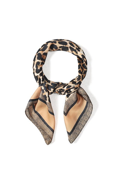 Zomersjaals met dierenprint, casual accessoires van polyester.