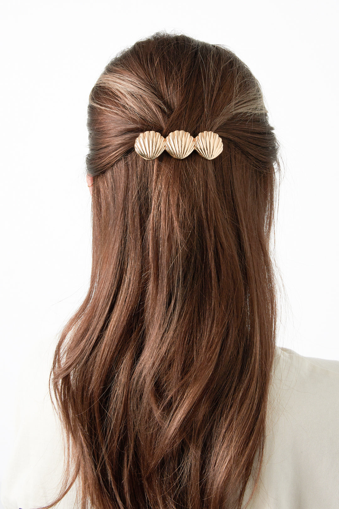 Haarclips van schelp, casual, legering, dagelijkse accessoires