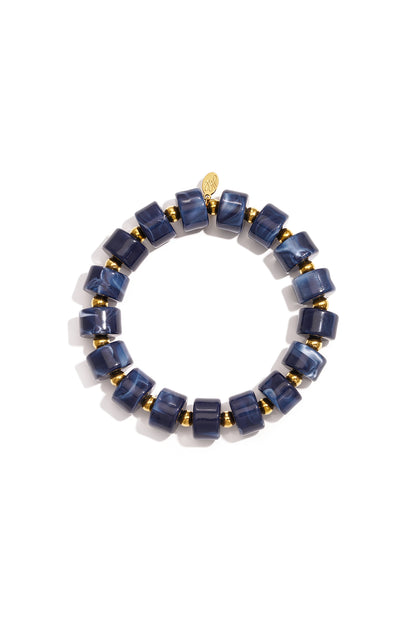 Armbanden van acryl met 14-karaats verguld goud, Daily Simple serie, damessieraden