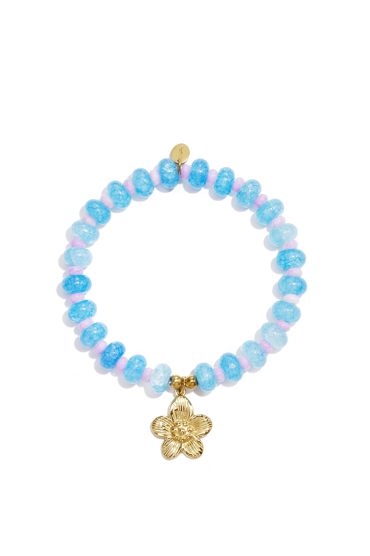 Armbanden van glaskralen met bloemenmotief, casual, dagelijks en eenvoudig, dames sieraden