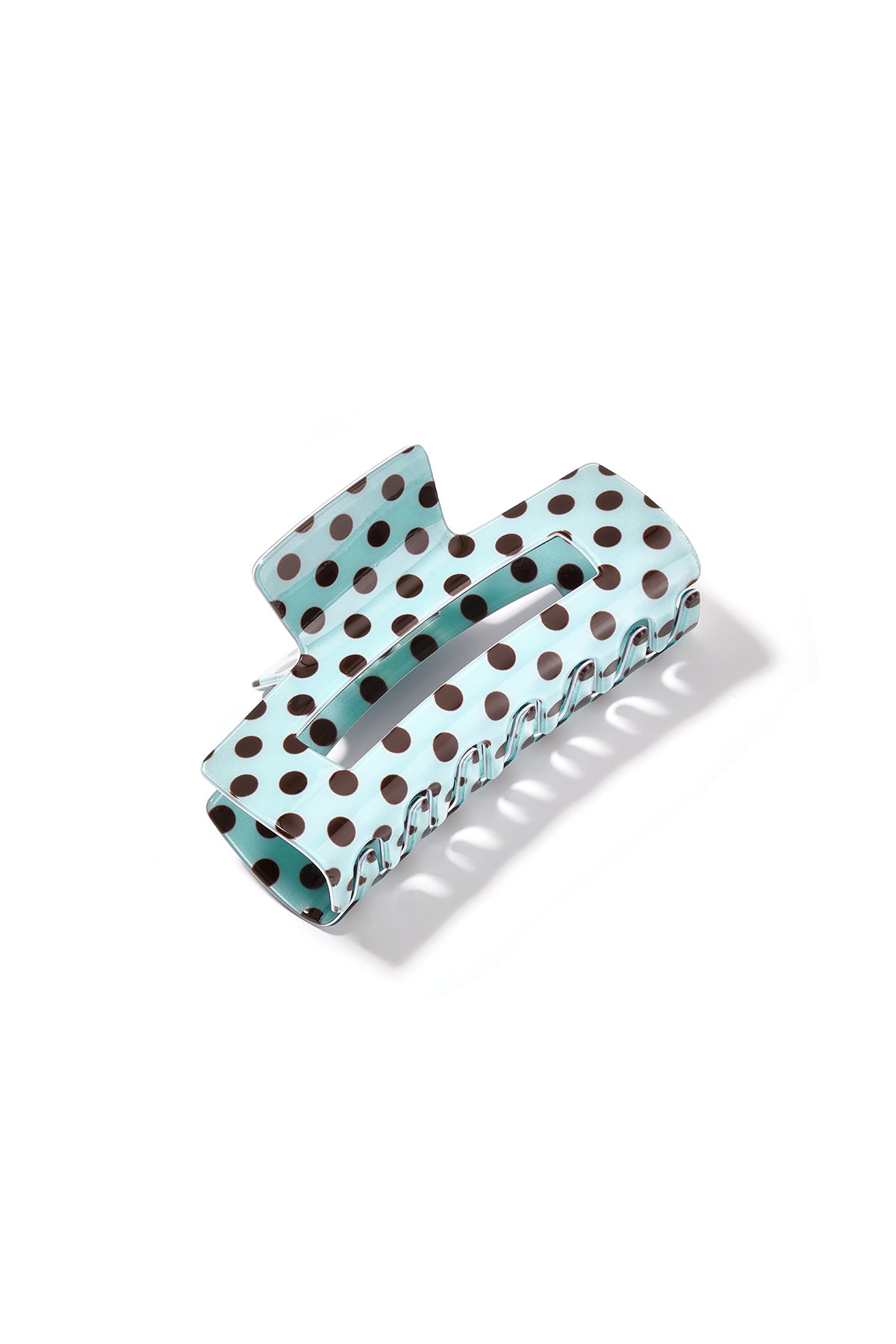 Haarclips met stippen, dagelijkse PVC-accessoires