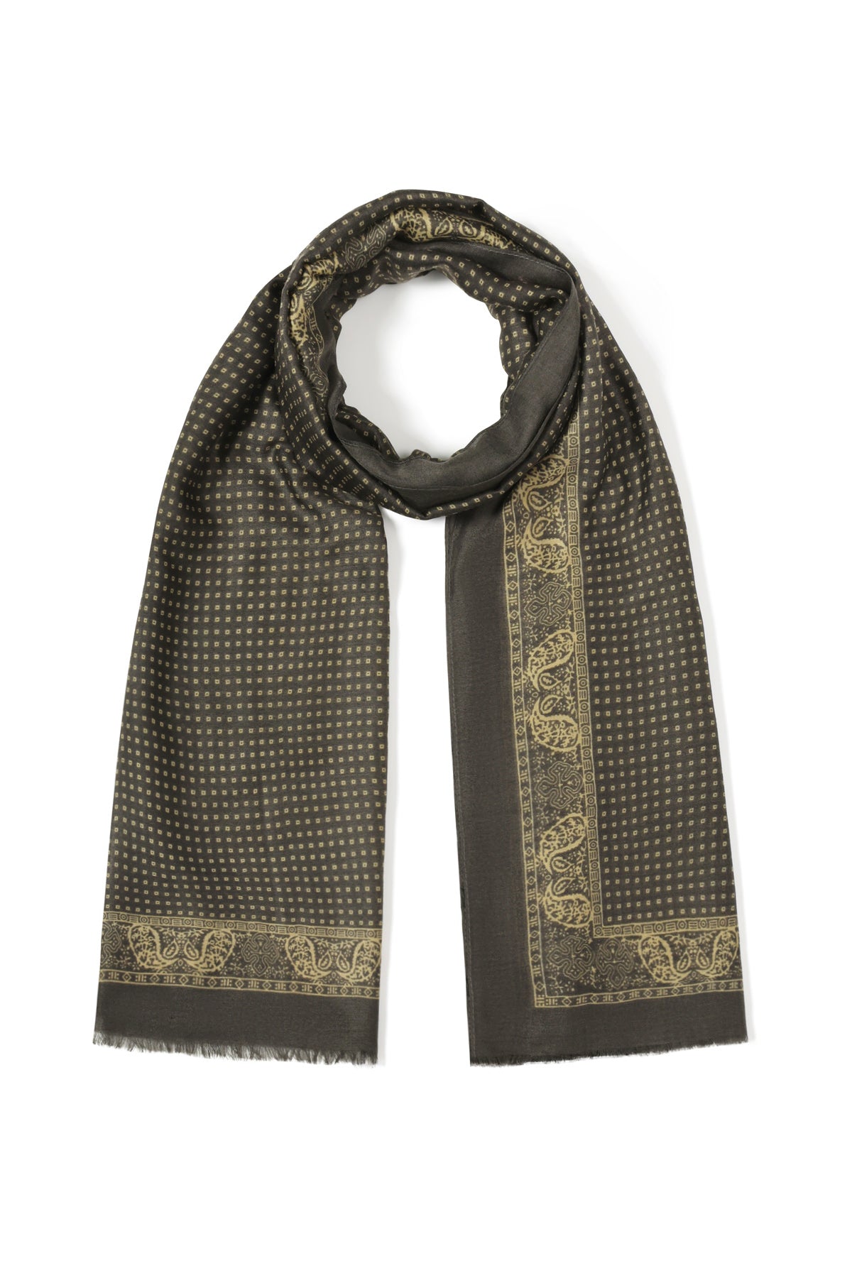 Zomersjaals met ruitpatroon, eenvoudig, polyester, dagelijkse accessoires