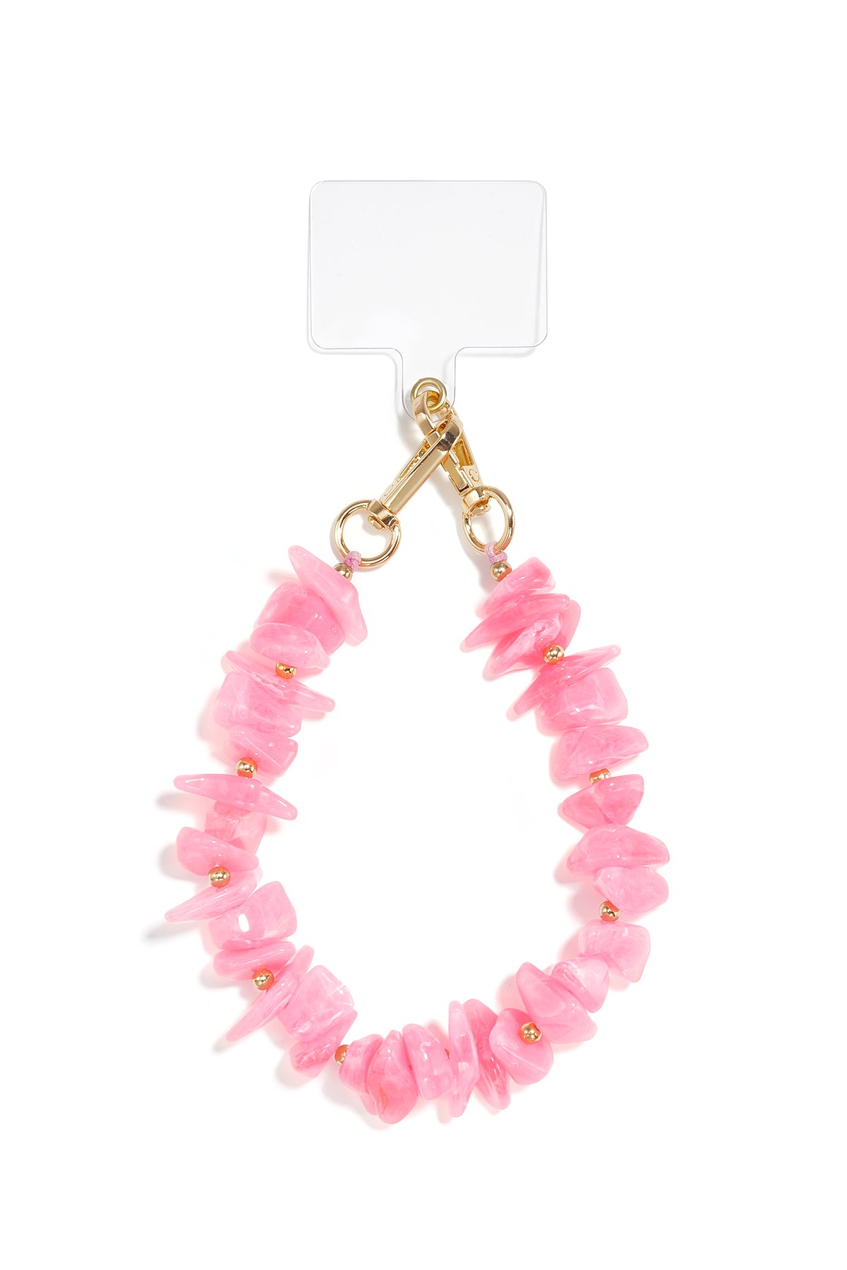 Telefoonketting met kralen, eenvoudige acryl accessoires voor dagelijks gebruik