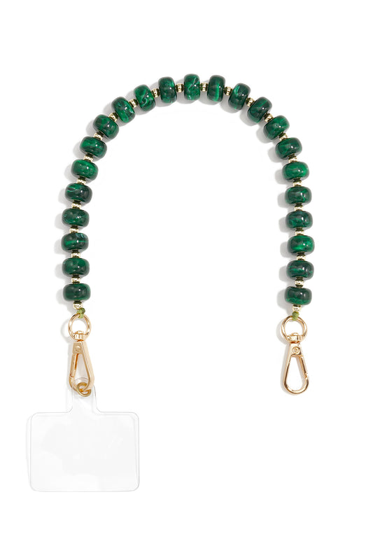 Telefoonketting met kleurverloop, eenvoudig, acryl, dagelijkse accessoires