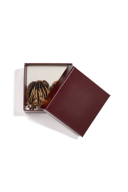 Oorbellen van glaskralen, eenvoudige kralen, dagelijkse sieraden, eenvoudige serie voor dames.