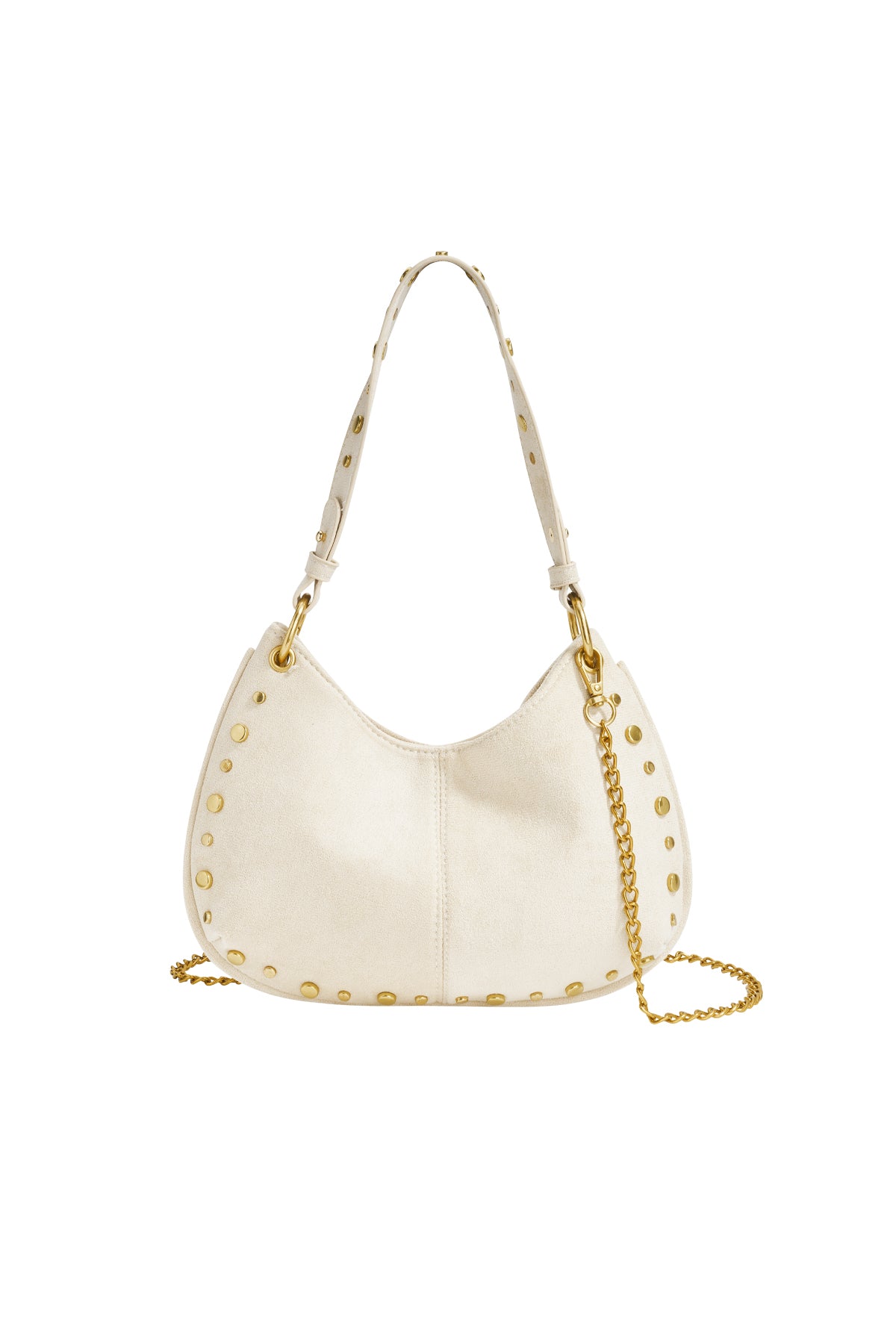 Schoudertassen Rivet Casual Suède Dagelijkse Accessoires