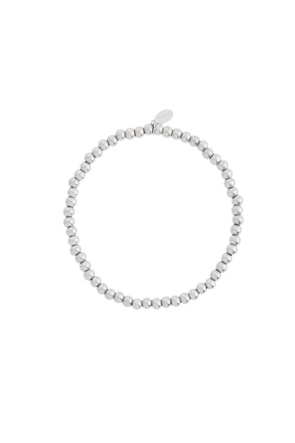 Massieve kralenarmbanden - 4 mm