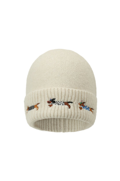 Muts met dierenprint, casual, polyester, dagelijkse accessoires