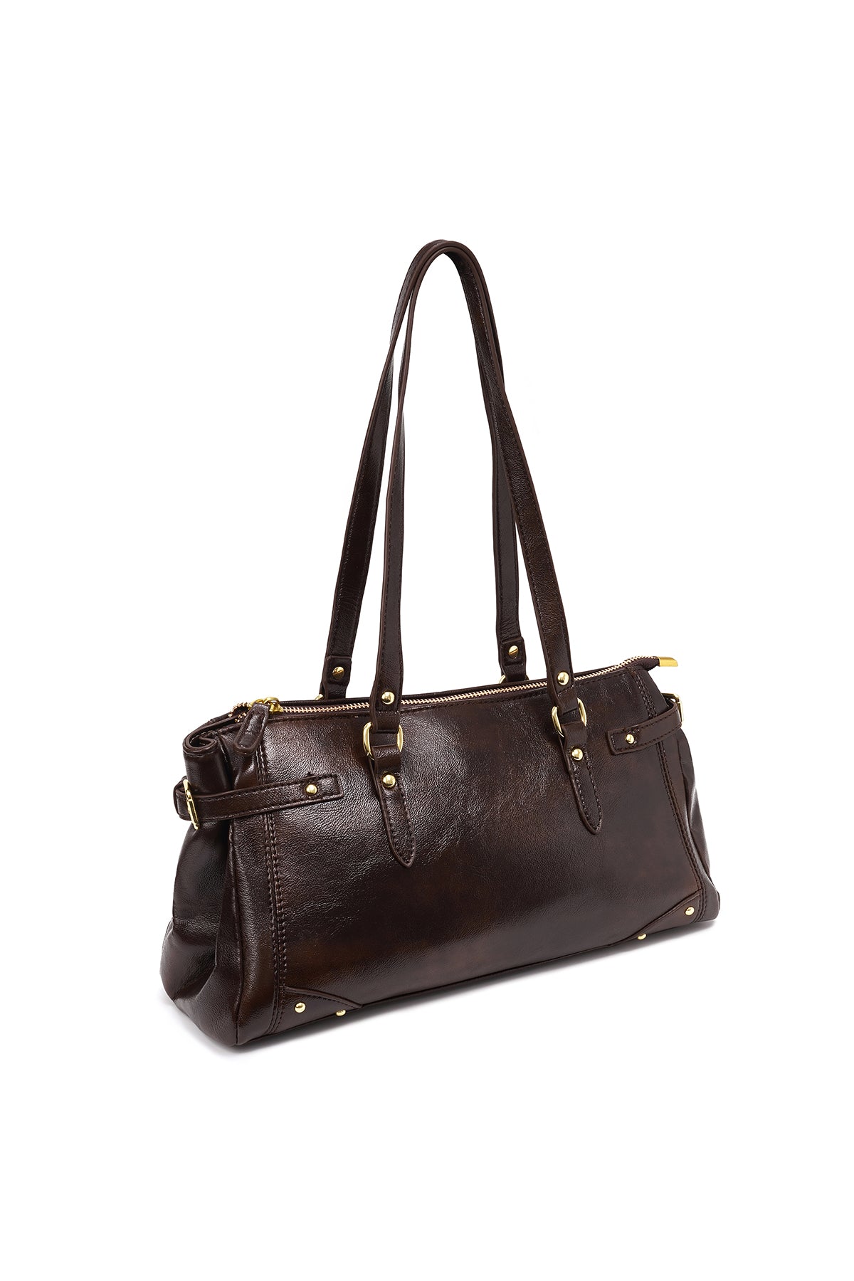 Schoudertassen effen kleur PU accessoires