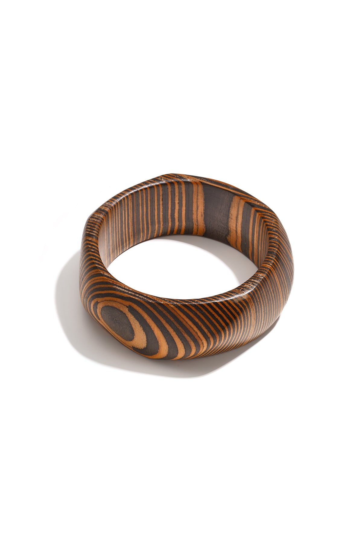 Houten armbanden met onregelmatige vorm, eenvoudige, alledaagse serie, damessieraden
