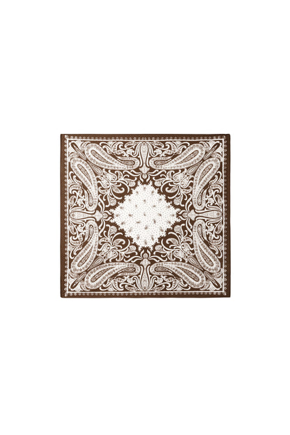 Wintersjaals met paisley-patroon, klassiek fluweel, dagelijkse accessoires