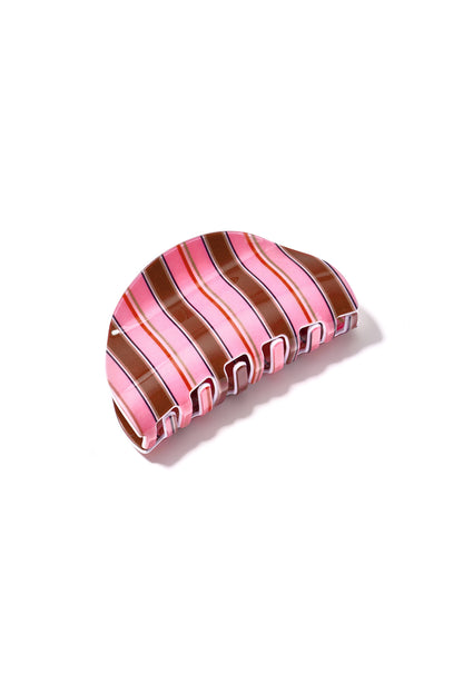 Haarclips met strepen, dagelijkse PVC-accessoires
