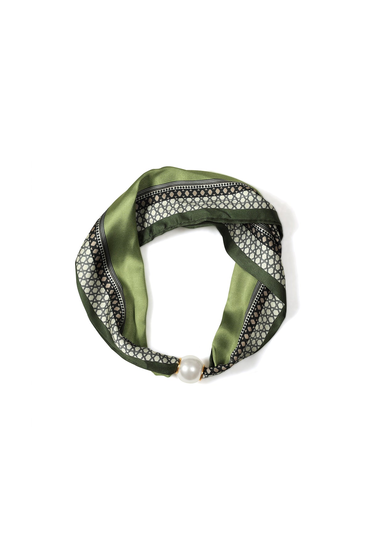 Zomersjaals met geometrische vormen, casual, polyester, dagelijkse accessoires