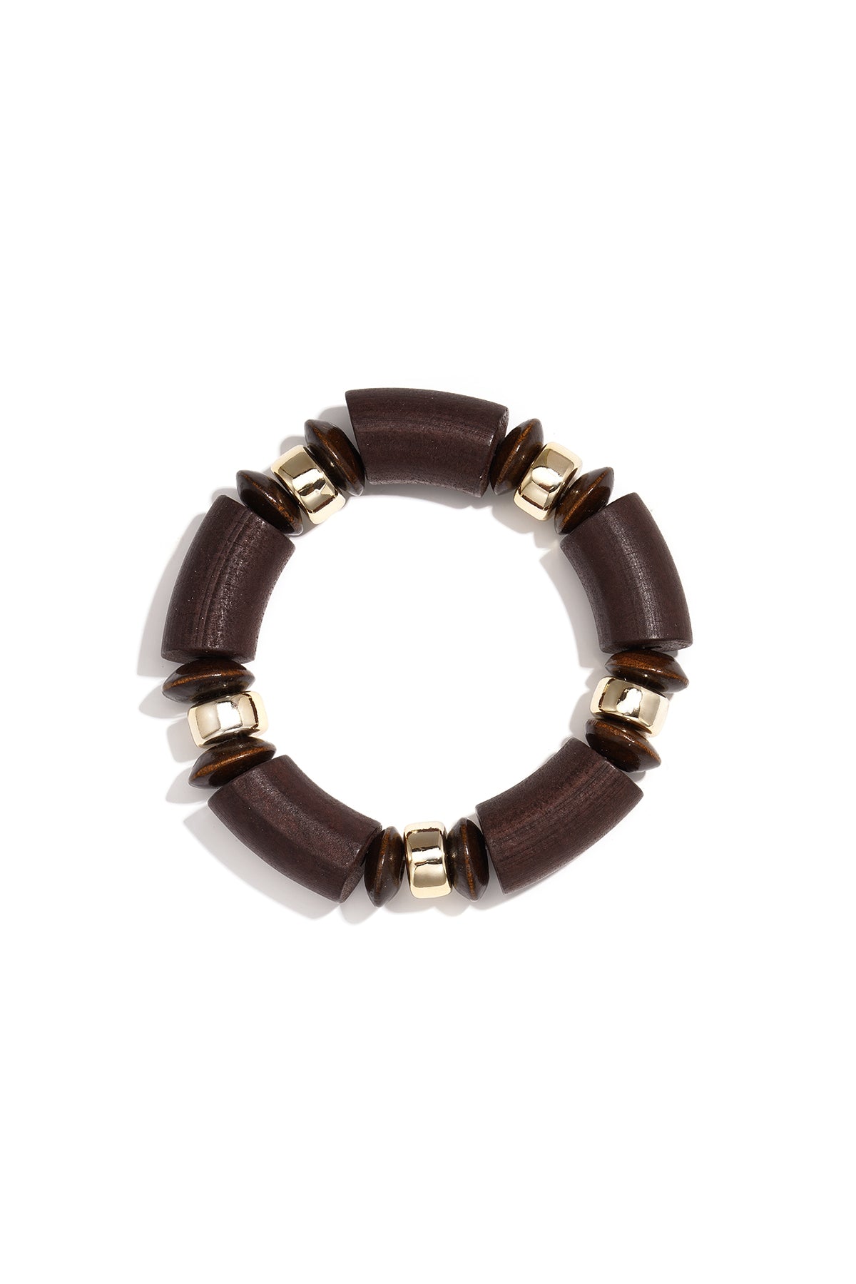 Houten kralenarmbanden, retro, eenvoudige dagelijkse serie, damessieraden