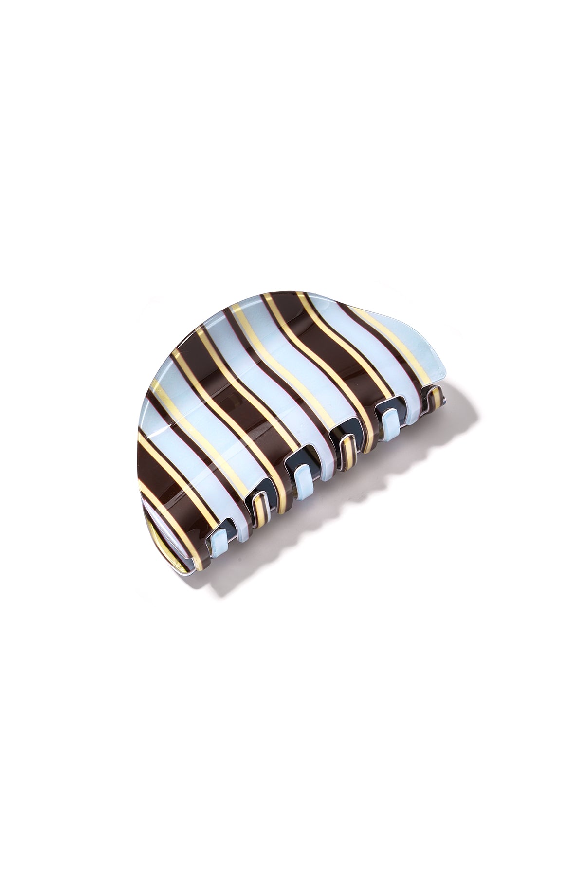 Haarclips met strepen, dagelijkse PVC-accessoires