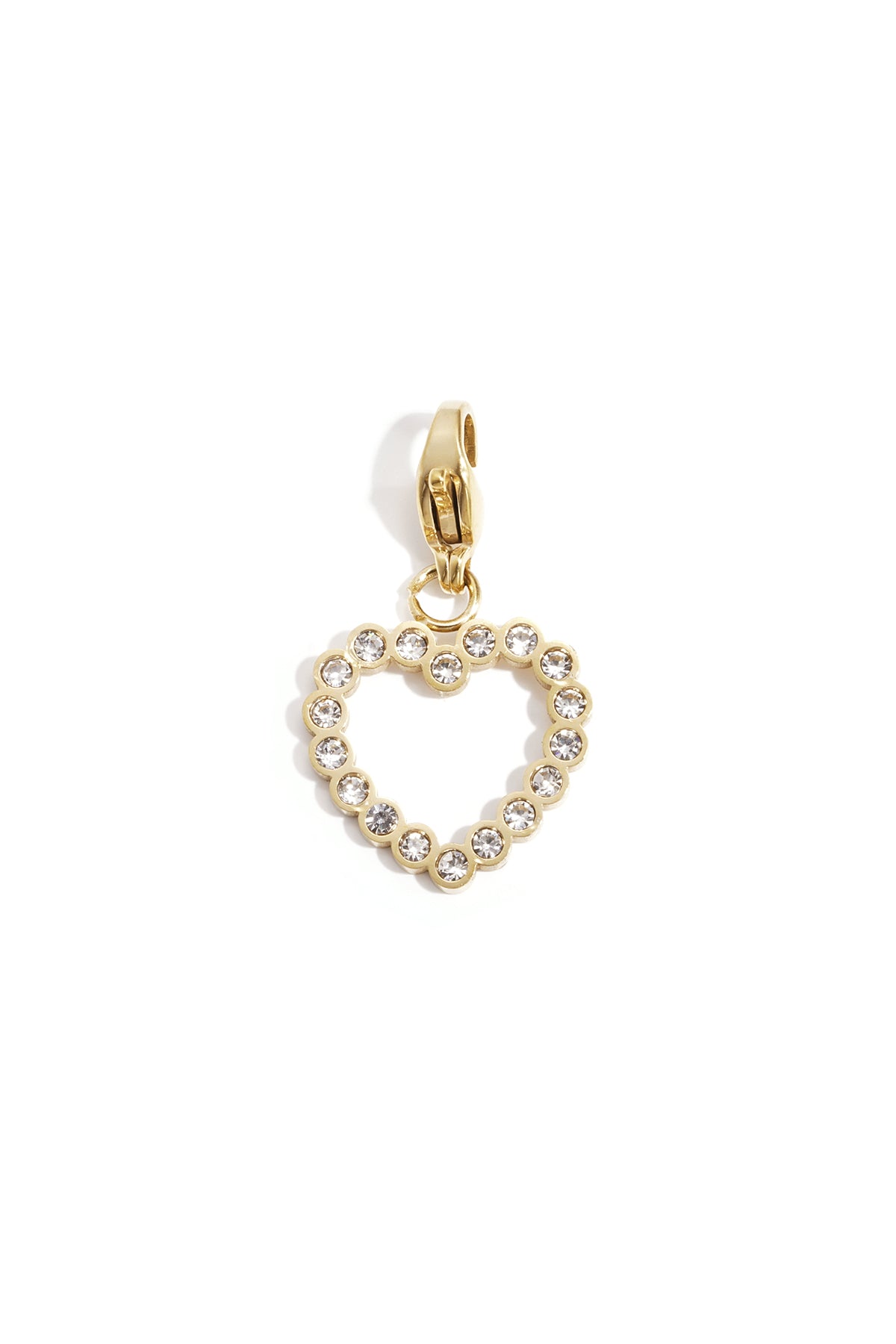 Sieraden bedel ingelegd leeg hart DIY