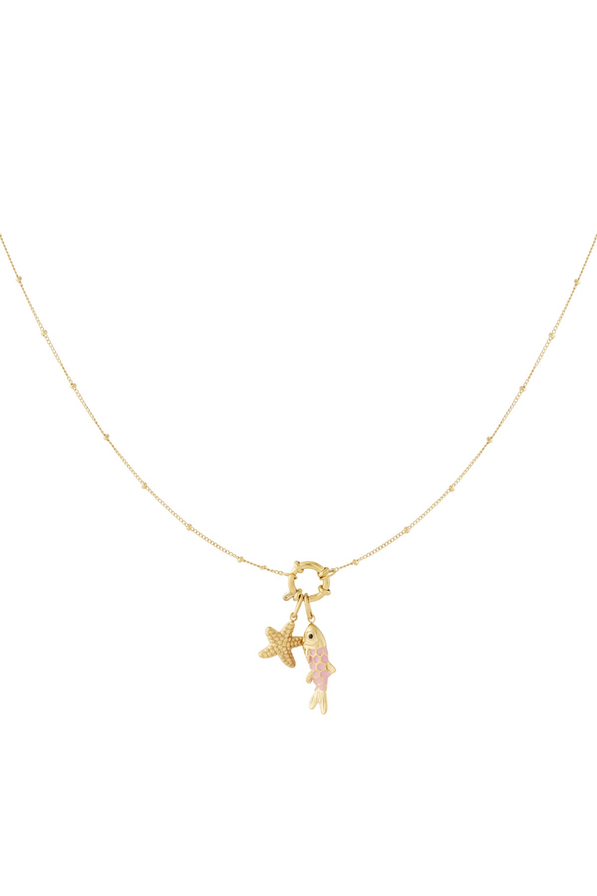 DIY krab ketting