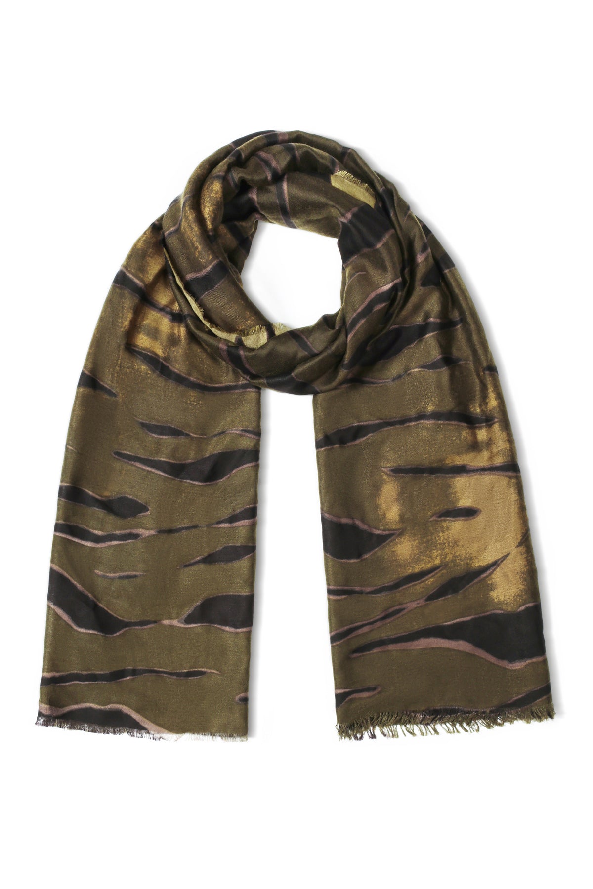 Zomersjaals, eenvoudige lijnen, polyester, dagelijkse accessoires