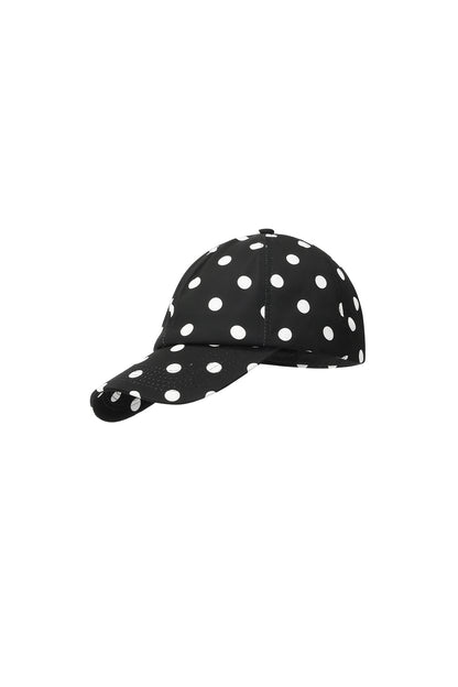 Baseballpet met stippen, klassiek polyester, dagelijkse accessoires