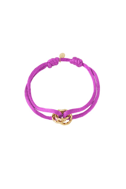 Armband met zonnige dagknoop