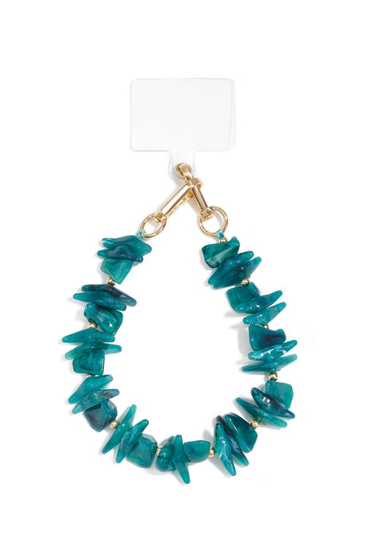 Telefoonketting met kralen, eenvoudige acryl accessoires voor dagelijks gebruik