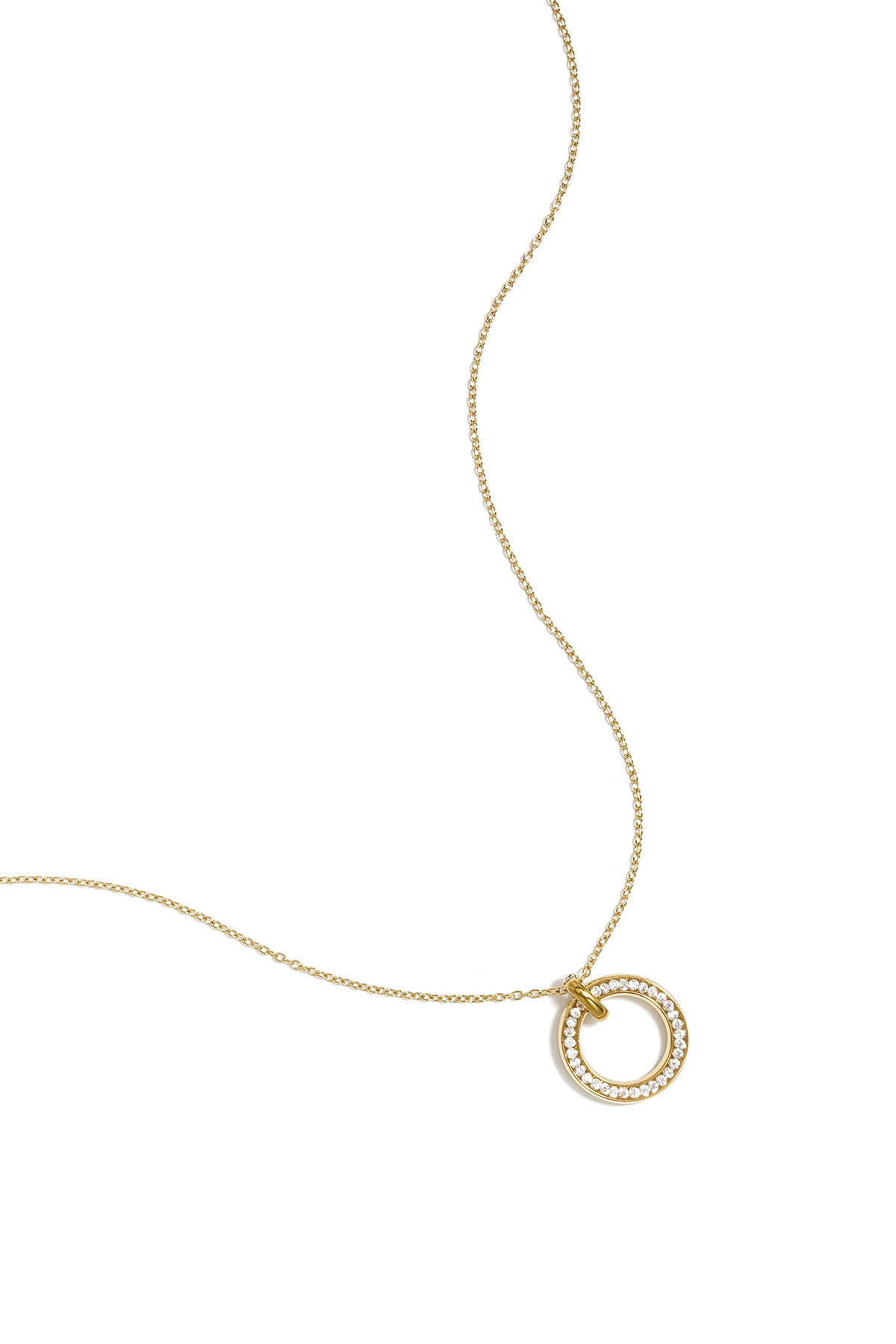 Ketting met belegde cirkel
