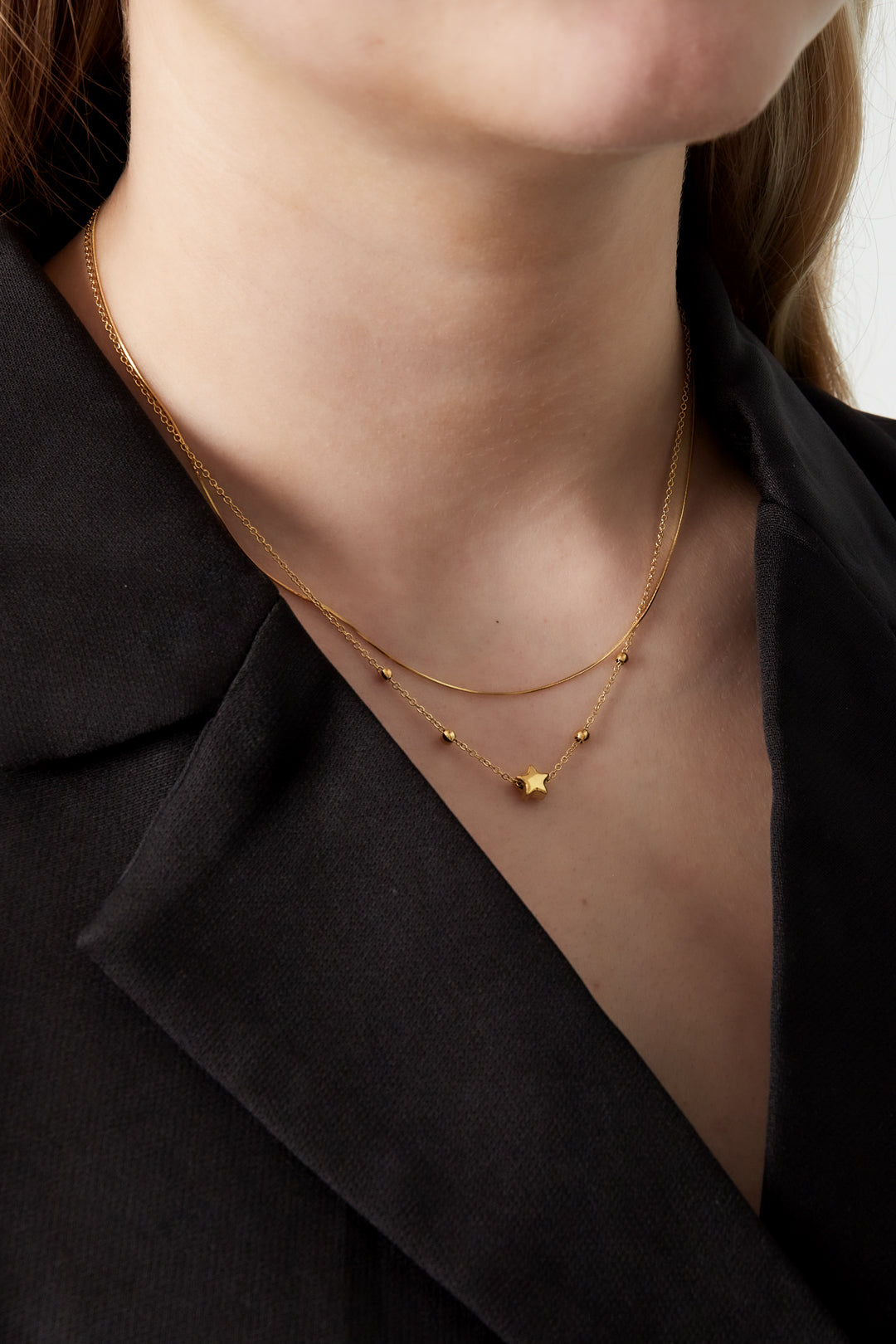 Dubbellaagse sterrenketting