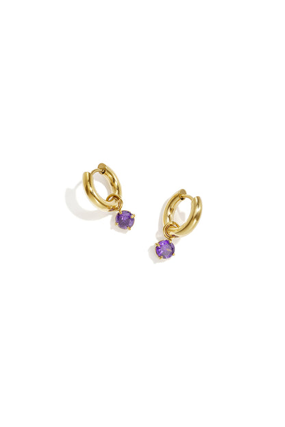 Roestvrijstalen hangende oorbellen met geometrische vorm, eenvoudige, alledaagse serie, damessieraden