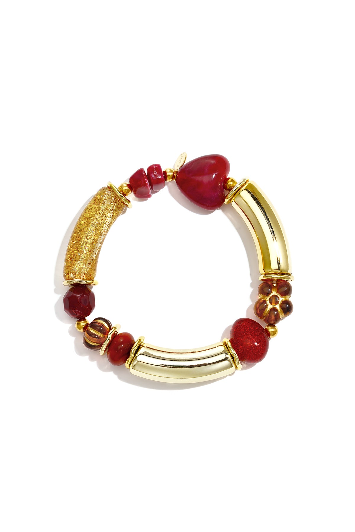 Acryl kralenarmbanden met onregelmatige vorm, eenvoudige dagelijkse collectie, damessieraden
