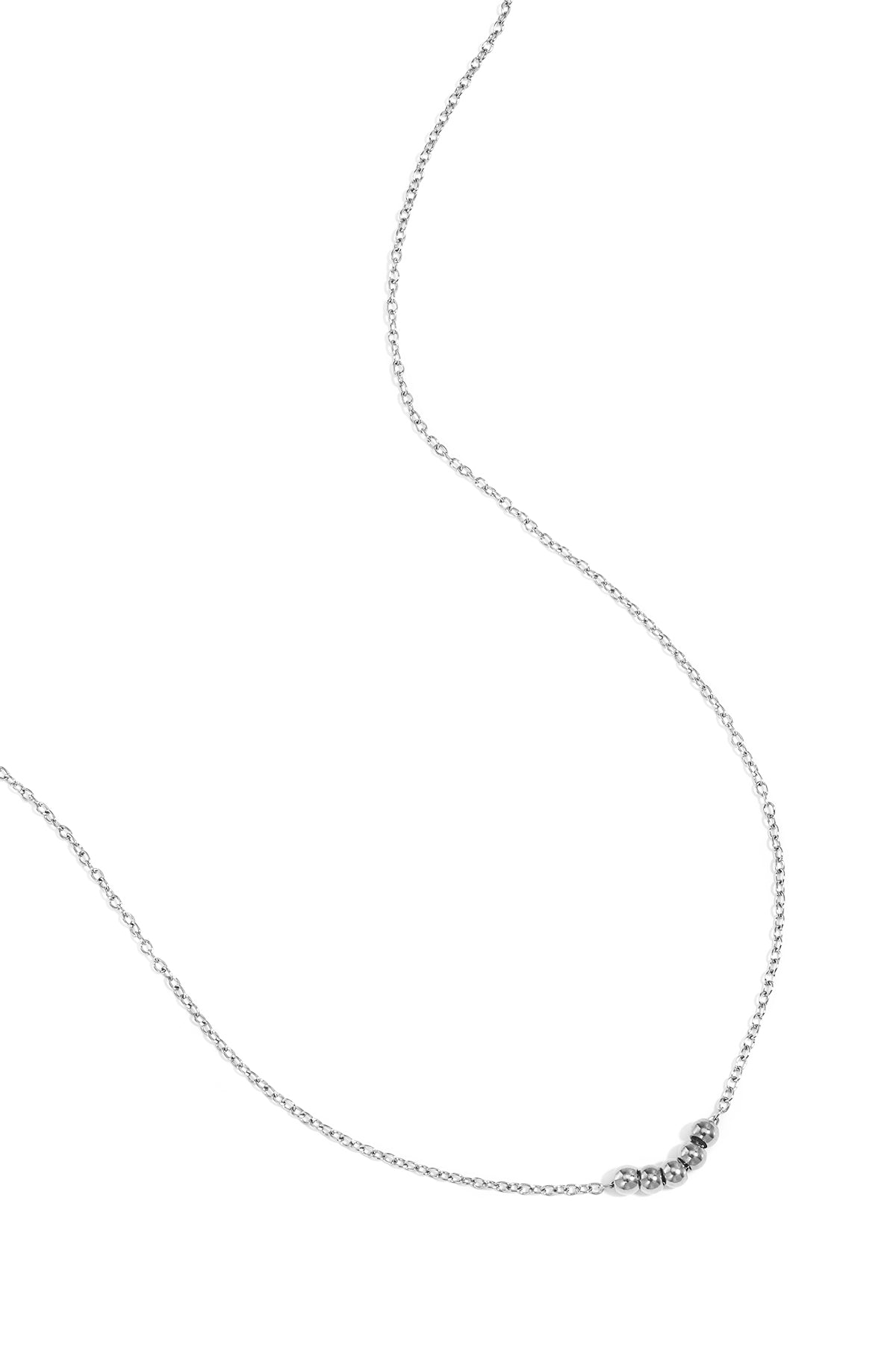 klassieke ketting met balletjes