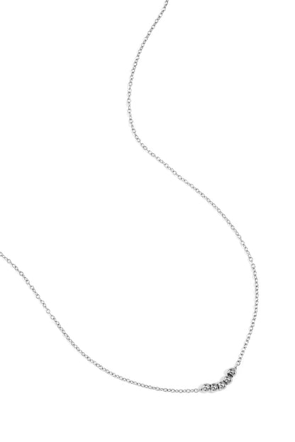 klassieke ketting met balletjes
