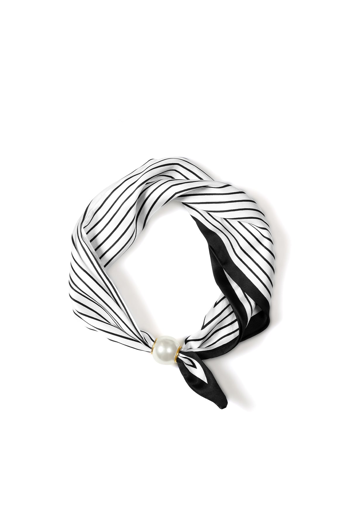 Zomersjaals met strepen, casual, polyester, dagelijkse accessoires