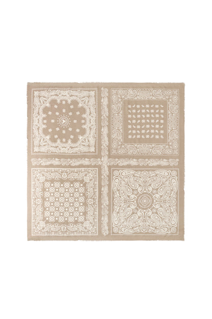 Wintersjaals met paisley-patroon, klassiek polyester, dagelijkse accessoires
