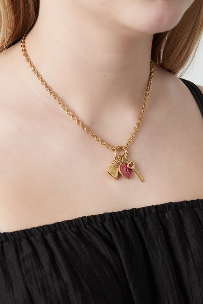 Hart DIY ketting
