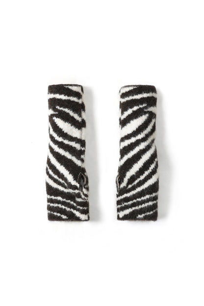 Armmouwen met zebraprint