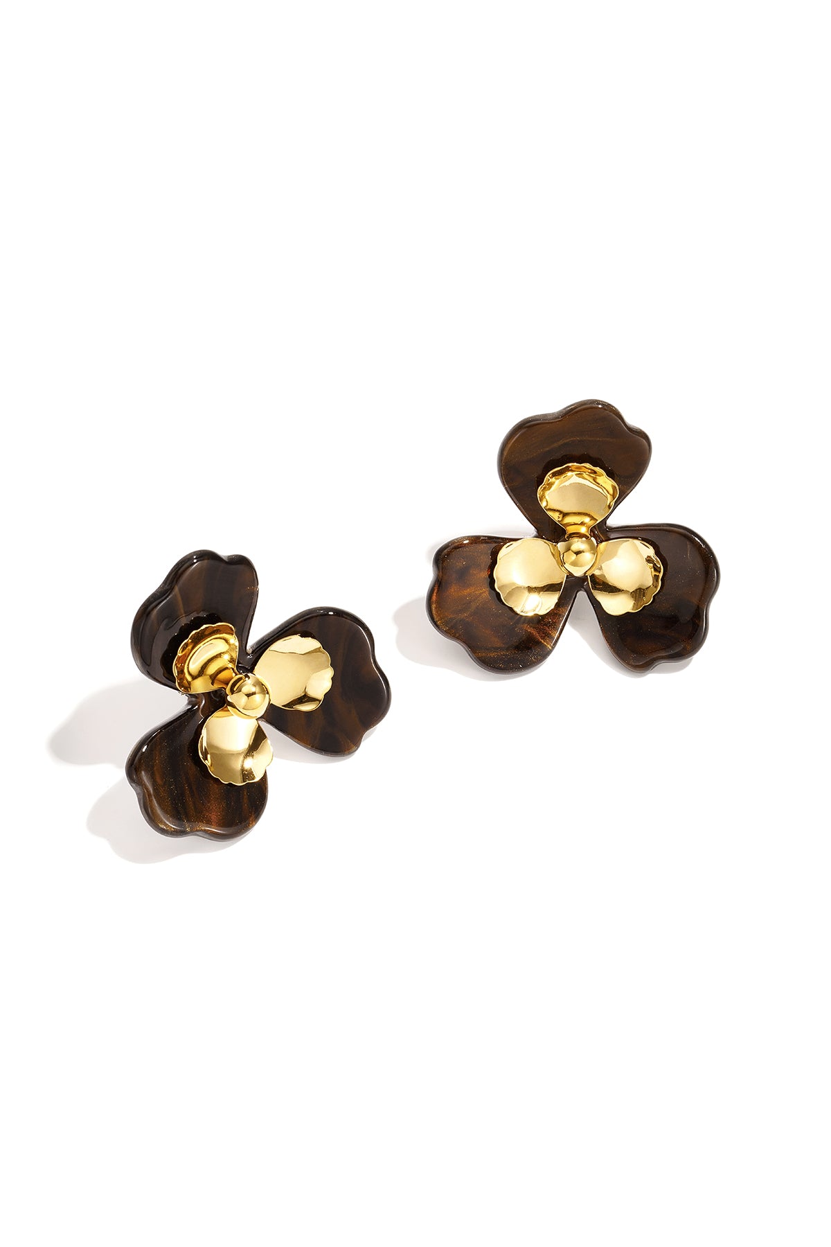 Acryl feestoorbellen met bloemmotief, elegante collectie voor feestjes/bijeenkomsten, luxe damessieraden
