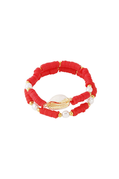 Bloesem schelp armband