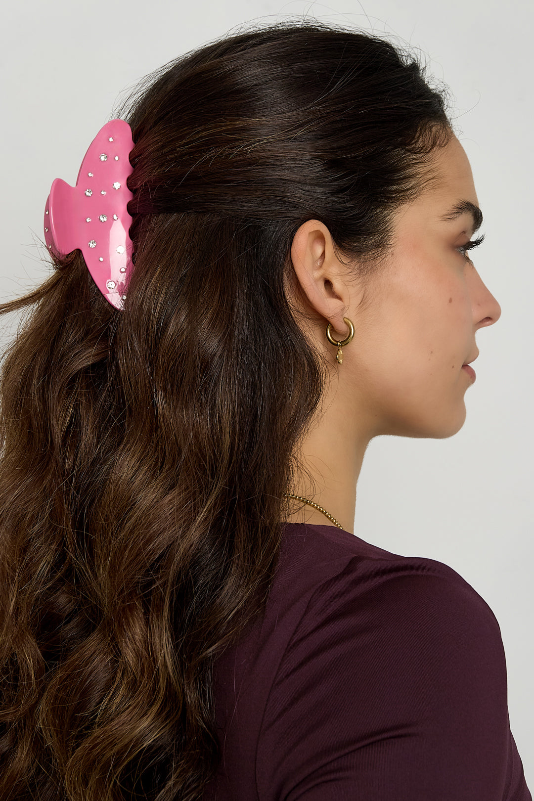 Haarspeldjes Polka Dots Casual Imitatie Acetaatplaat Valentijnsdag Accessoires