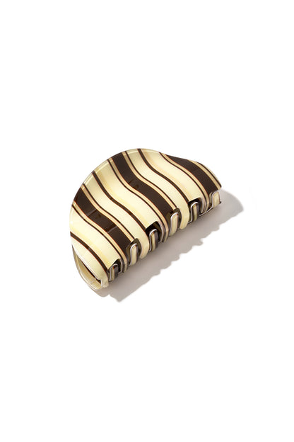 Haarclips met strepen, dagelijkse PVC-accessoires