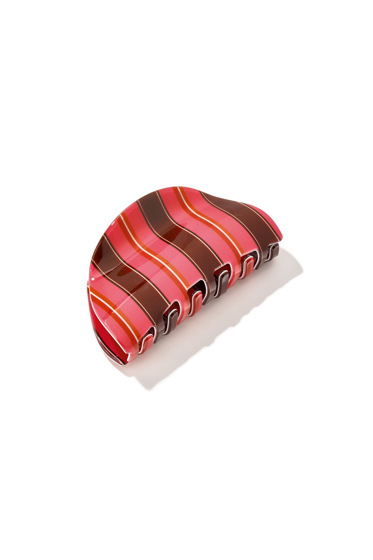 Haarclips met strepen, dagelijkse PVC-accessoires