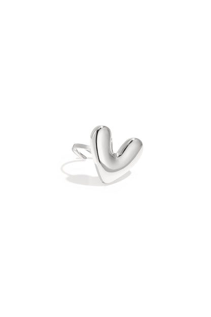 Statement ring funky hart