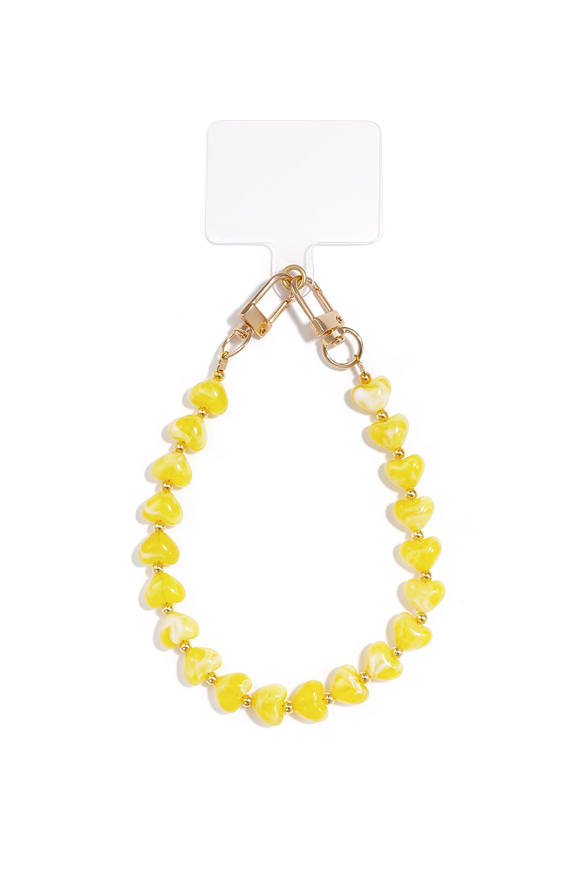 Telefoonketting met hartje, casual, acryl, dagelijkse accessoires