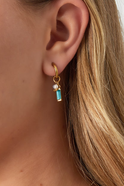Ocean spark oorbellen