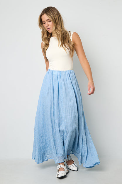 Chic Spring/Summer Woven Skirts in Vibrant Colors