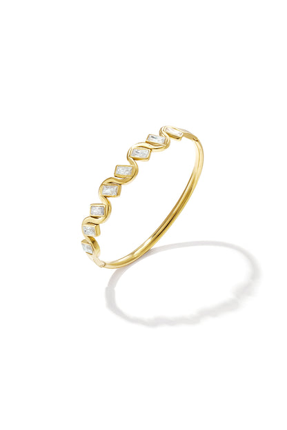 Roestvrijstalen rechthoekige armbanden, eenvoudige dagelijkse sieraden uit de Simple Series voor dames.