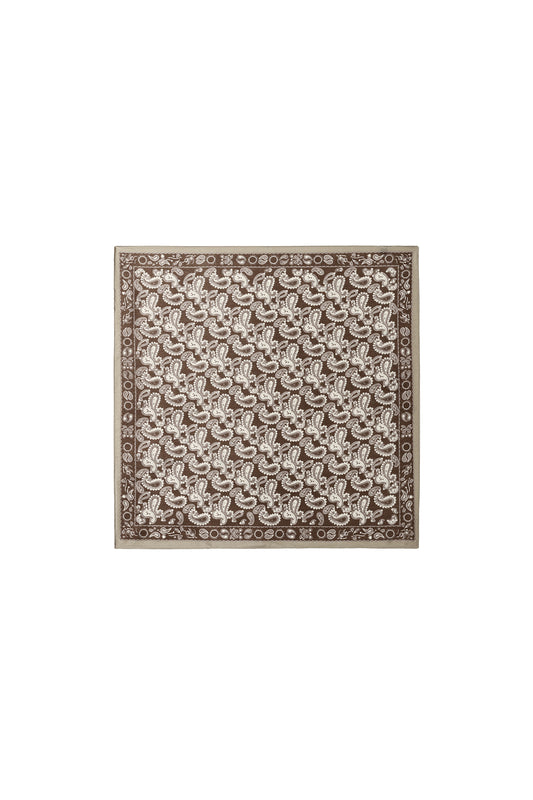 Wintersjaals met paisley-patroon, klassiek fluweel, dagelijkse accessoires
