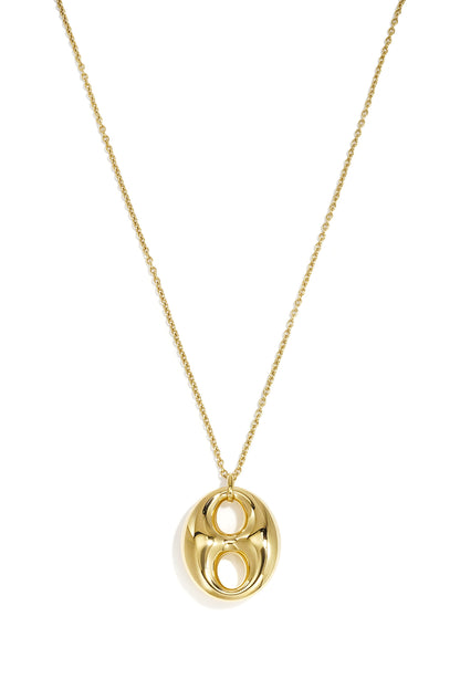 Lange roestvrijstalen kettingen met geometrische vorm, eenvoudige, alledaagse serie, dames sieraden