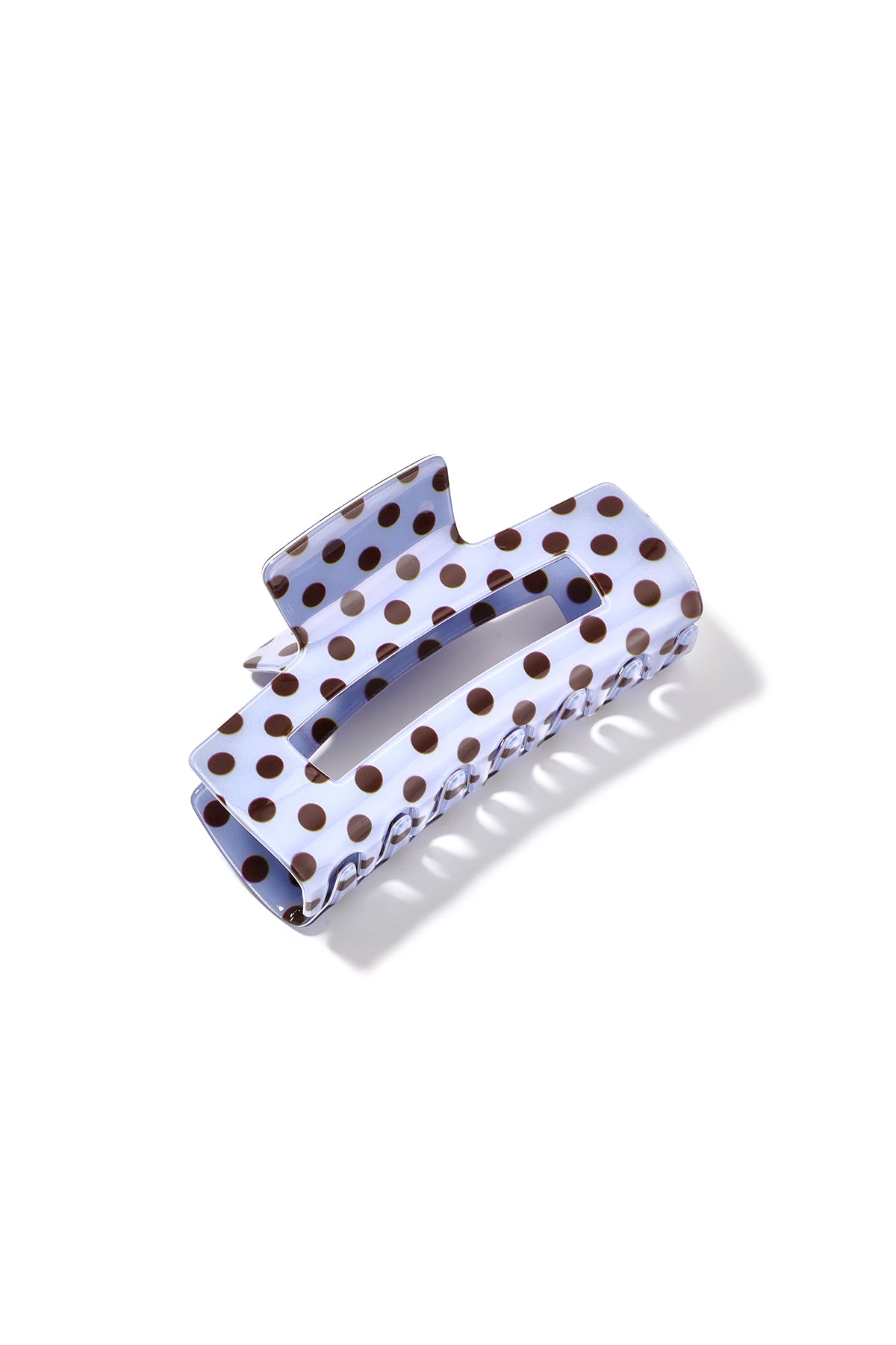 Haarclips met stippen, dagelijkse PVC-accessoires