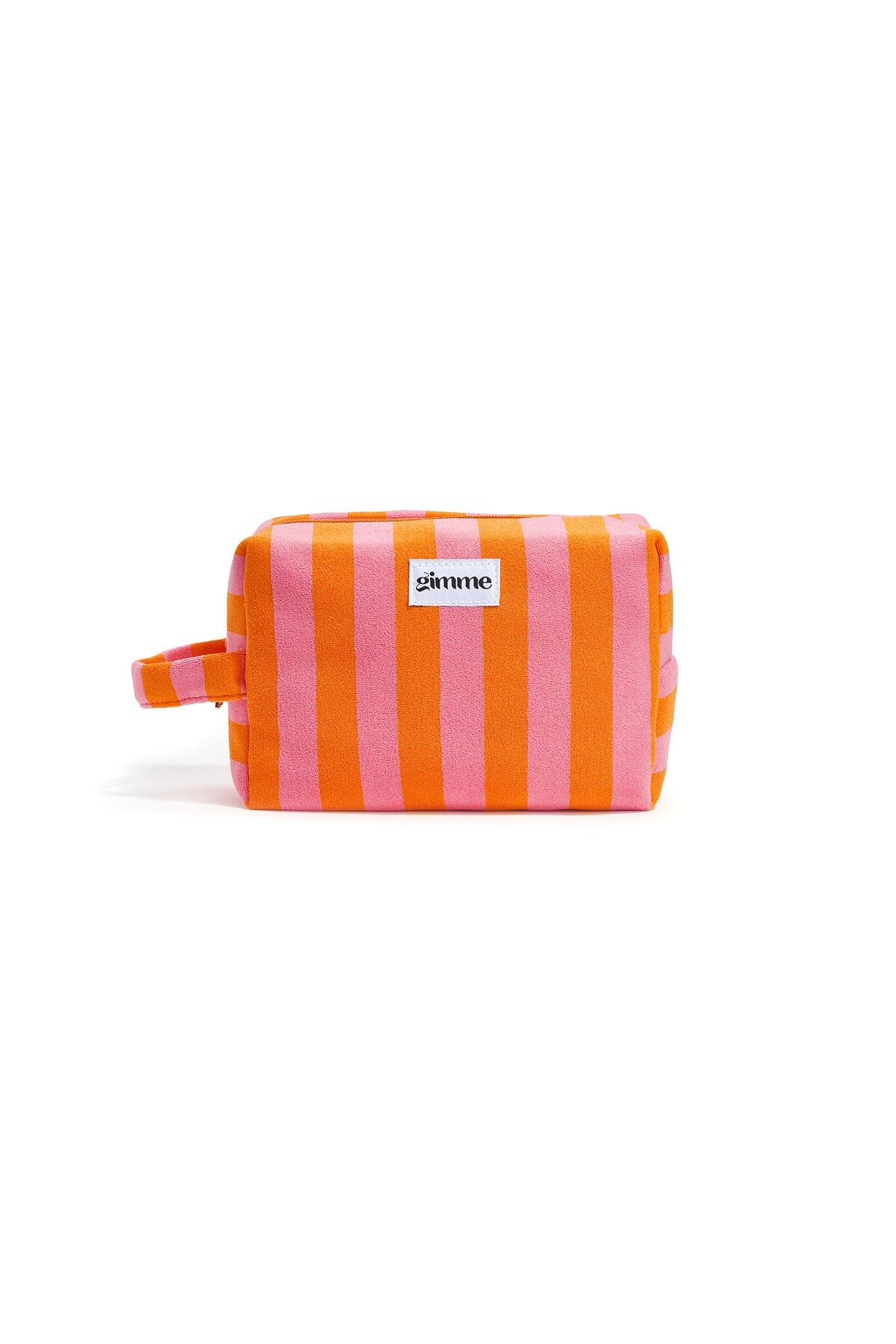 Make-up tasjes met strepen, eenvoudig, polyester, dagelijkse accessoires